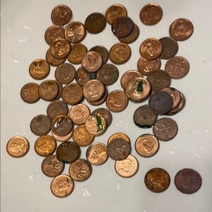 Collection of Assorted penny Coins
